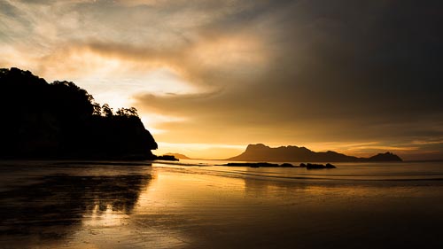 borneo beach sunset